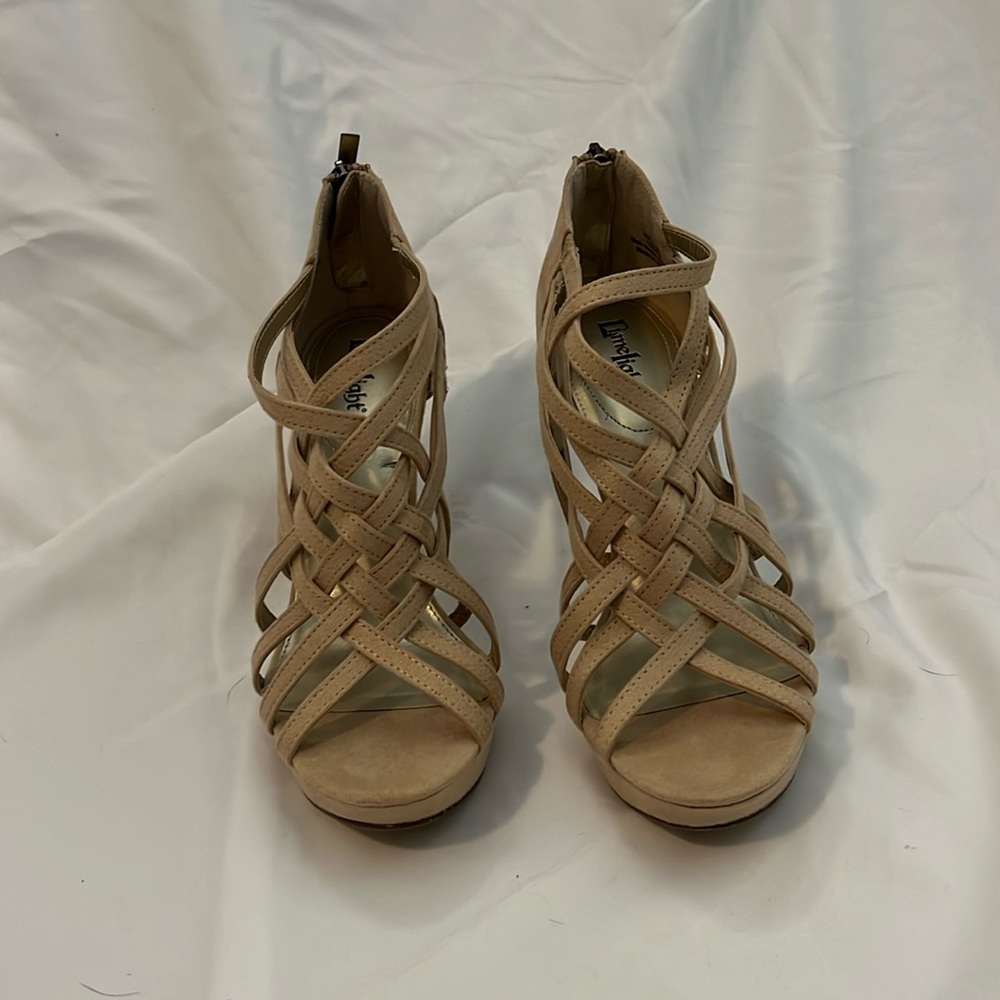 Limelight tan heels